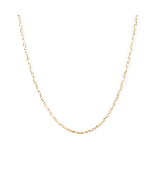 Paperclip Necklace - 10 Karat Gold meilleur choix