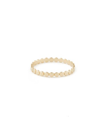 Dotted Ring - 10 Karat Gold JUSQU'A -70%! 