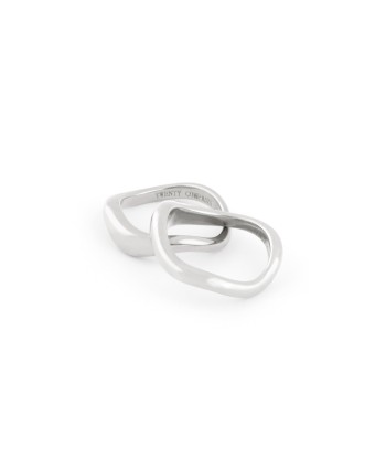 Curves Ring Set - Silver s'inspire de l'anatomie humaine