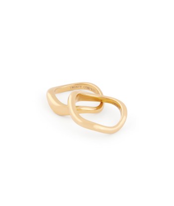 Curves Ring Set - Gold de France