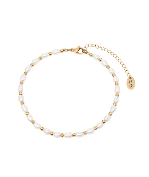 Lagoon Pearl Anklet - Gold offre 