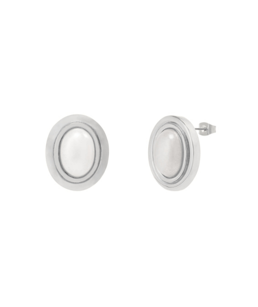 Perla Earrings - Silver le concept de la Pate a emporter 