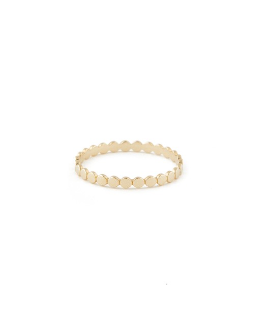 Dotted Ring - 10 Karat Gold en linge