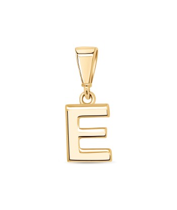 10KT Yellow Gold Initial Letter Pendant en ligne des produits 