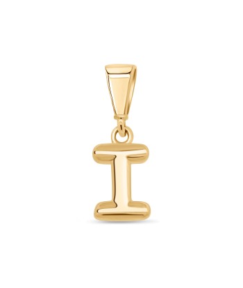 10KT Yellow Gold Initial Letter Pendant en ligne des produits 