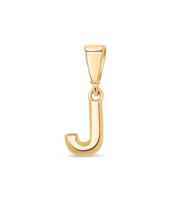 10KT Yellow Gold Initial Letter Pendant en ligne des produits 