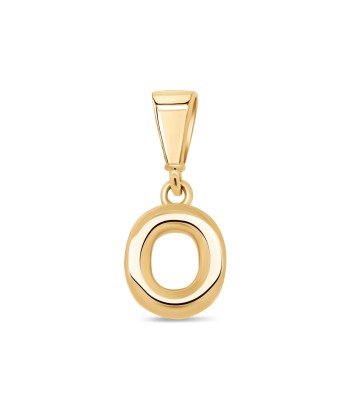 10KT Yellow Gold Initial Letter Pendant en ligne des produits 