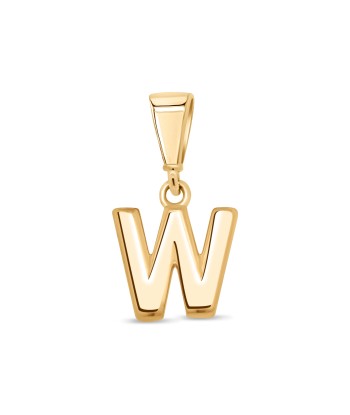 10KT Yellow Gold Initial Letter Pendant en ligne des produits 