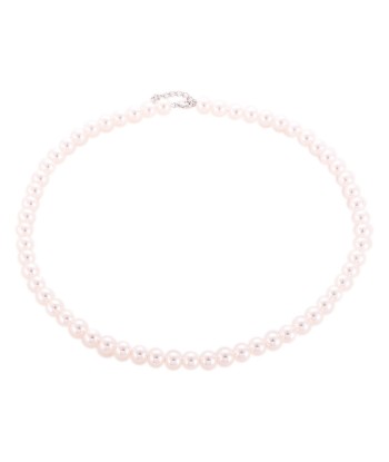 Casablanca 7MM Sterling Silver Pearl Necklace est présent 