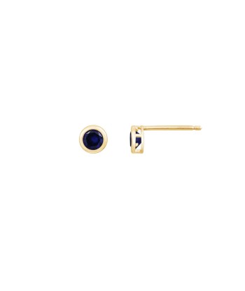 Casablanca 10KT Yellow Gold Birthstone Stud Earrings la colonne vertébrale