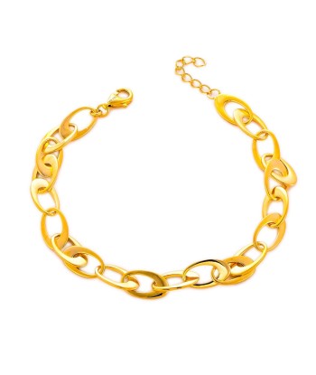 Casablanca Gold Plated Oval Loop Bracelet de technologie