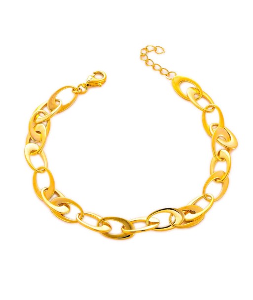 Casablanca Gold Plated Oval Loop Bracelet de technologie