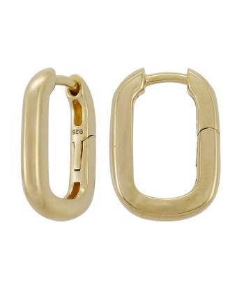 Casablanca Gold Plated U-Hoop Earrings en ligne