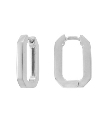 Casablanca Rectangle Huggie Earrings solde