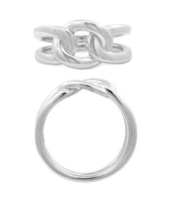 Casablanca Silver Knot Ring paiement sécurisé