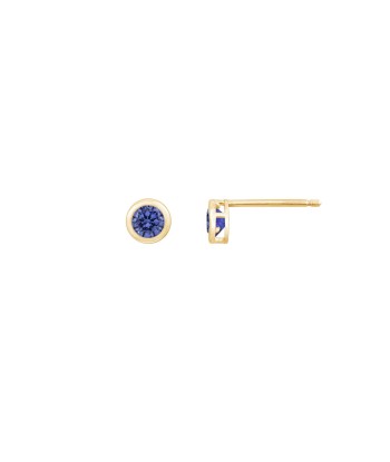 Casablanca 10KT Yellow Gold Birthstone Stud Earrings la colonne vertébrale