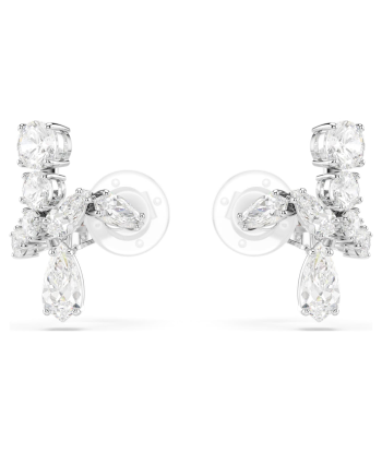 Swarovski Matrix Crystal Stud Clip On Earrings le concept de la Pate a emporter 