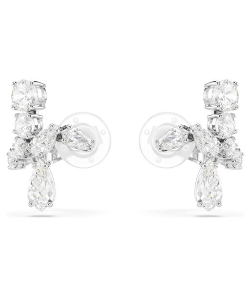 Swarovski Matrix Crystal Stud Clip On Earrings le concept de la Pate a emporter 