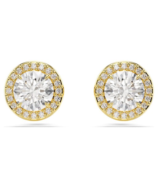 Swarovski Pave Stud Crystal Earrings le des métaux précieux