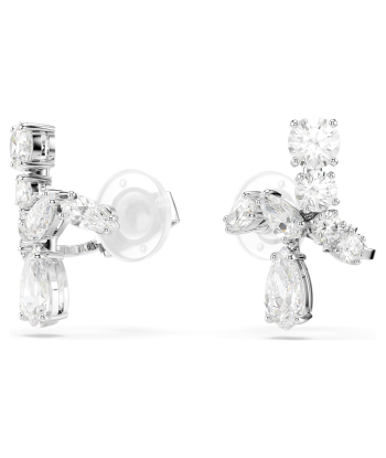 Swarovski Matrix Crystal Stud Clip On Earrings le concept de la Pate a emporter 