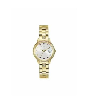 Guess Ladies Gold Tone Date Watch Venez acheter