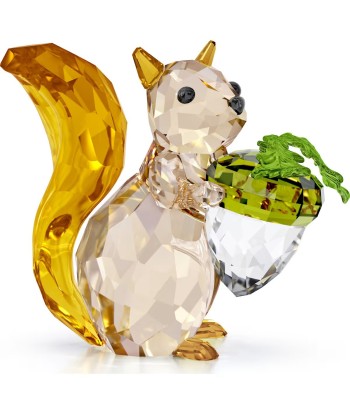 Swarovski Idyllia Squirrel and Acorn Figurine Economisez 