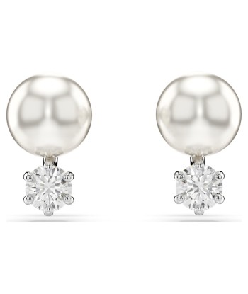 Swarovski Matrix Pearl & Crystal Stud Earrings Comparez plus de prix