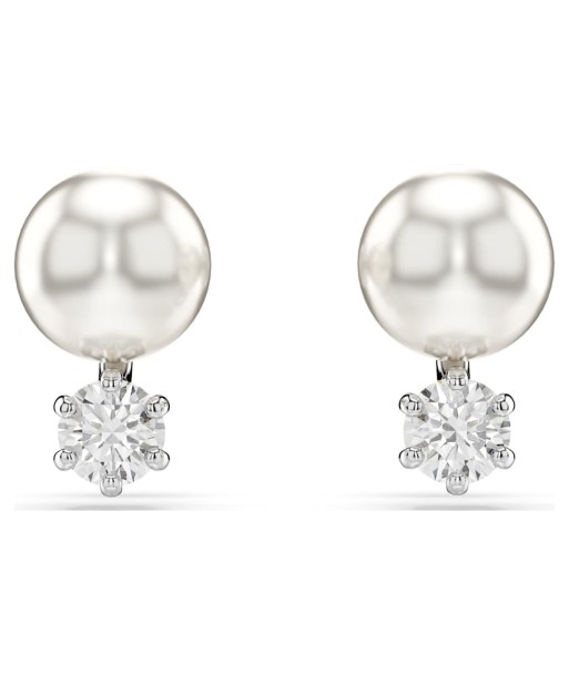 Swarovski Matrix Pearl & Crystal Stud Earrings Comparez plus de prix