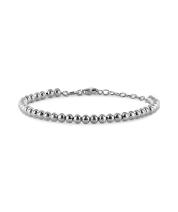 Casablanca 4MM Sterling Silver Beaded Bracelet Comment ça marche