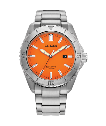 Citizen Brycen Orange Dial Watch en stock