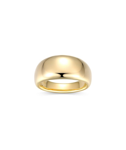 Casablanca Gold-Plated Dome Sterling Silver Band online