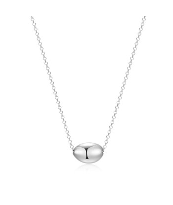 Casablanca 1.2mm Sideways Pebble Sterling Silver Necklace prix pour 