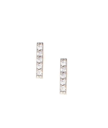 10k Yellow Gold Bar Earrings meilleur choix