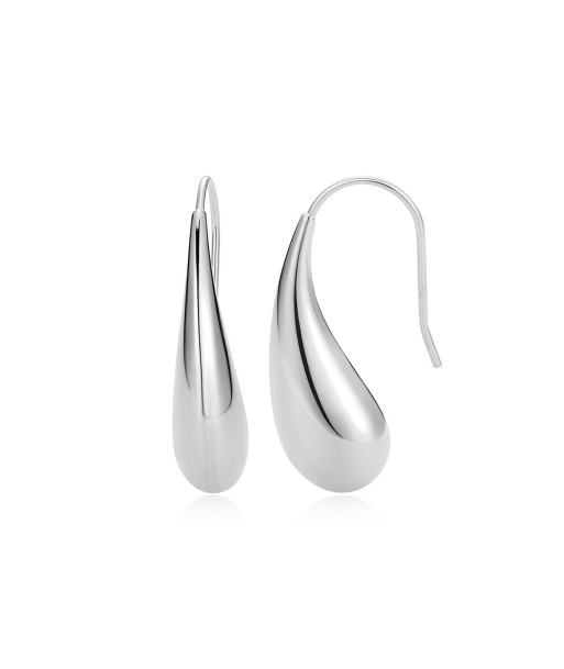 Casablanca Sterling Silver Teardrop Hook Earrings 2023