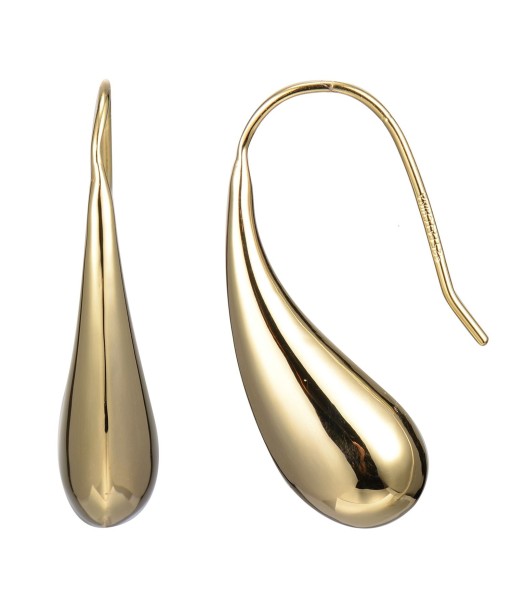 Casablanca Gold Plated Sterling Silver Teardrop Hook Earrings 2024