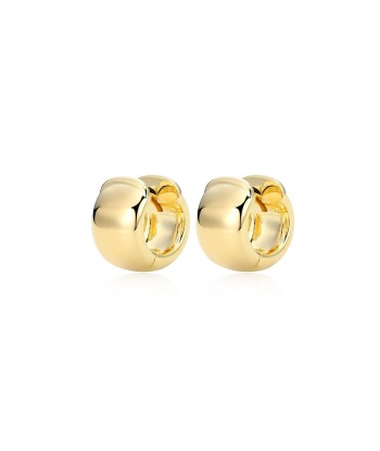 Casablanca Gold Plated Half Hoop Earrings Faites des économies