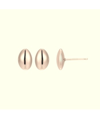 Casablanca Gold Plated Pebble Stud Earrings livraison gratuite