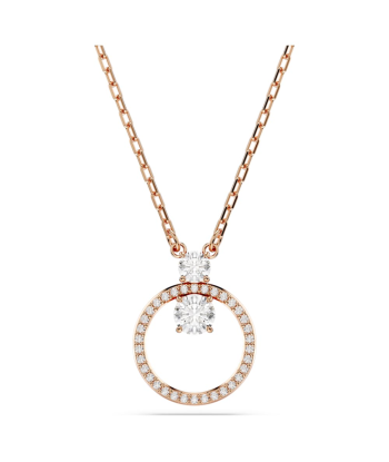 Swarovski Constella Rose Circle Necklace paiement sécurisé