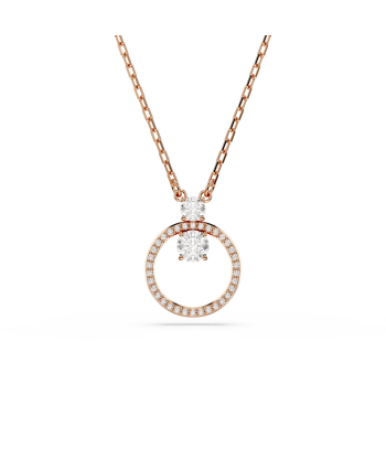 Swarovski Constella Rose Circle Necklace Livraison rapide