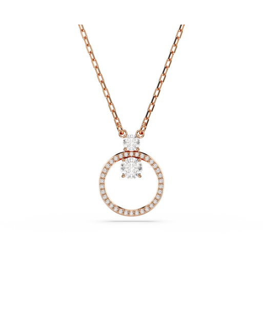 Swarovski Constella Rose Circle Necklace Livraison rapide