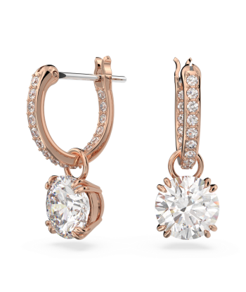 Swarovski Constella Crystal Hoop Earrings pas chere