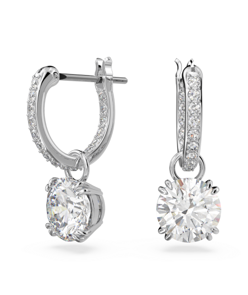 Swarovski Constella Drop Hoop Earrings de pas cher