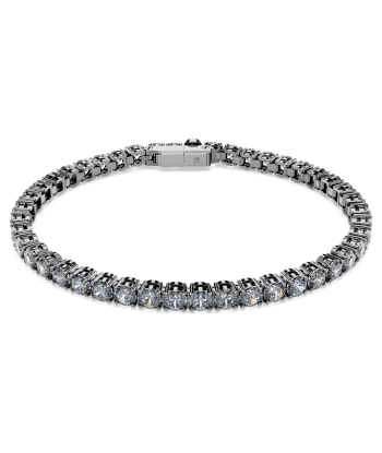 Swarovski Matrix Grey Crystal Tennis Bracelet votre