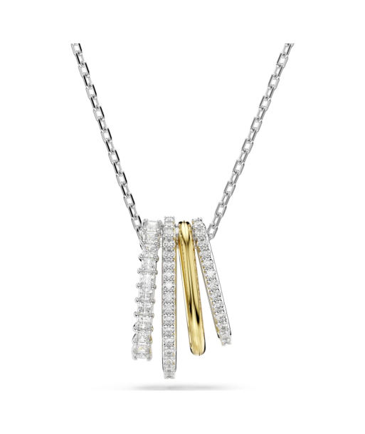 Swarovski Hyperbola Two-Tone Necklace & Chain pas cher