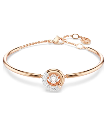 Swarovski Dextera Rose Gold Tone Adjustable Bracelet: Medium soldes