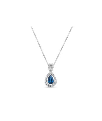 Diamond & Sapphire Necklace Voir les baskets