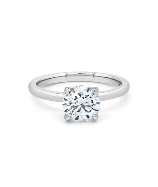 1.54CT.D.W Lab Grown Round White Gold Engagement Ring en linge