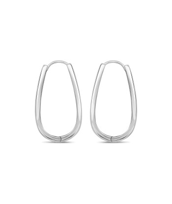 Silver Long Hoop Earrings: Large du meilleur 