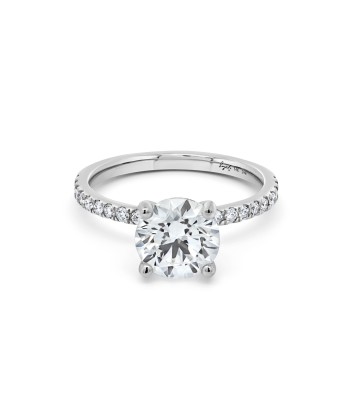 2.00CT Lab Grown Round Cut Engagement Ring ou a consommer sur place