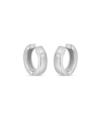 Casablanca Single CZ Hoop Earrings l'achat 